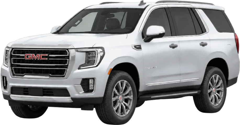 GMC Yukon 2026 front three-quarter view