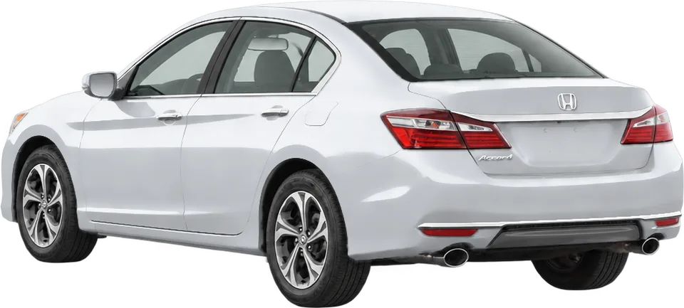 Honda Accord 2017 rear three-quarter view