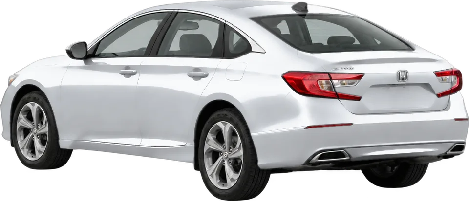 Honda Accord 2022 rear three-quarter view
