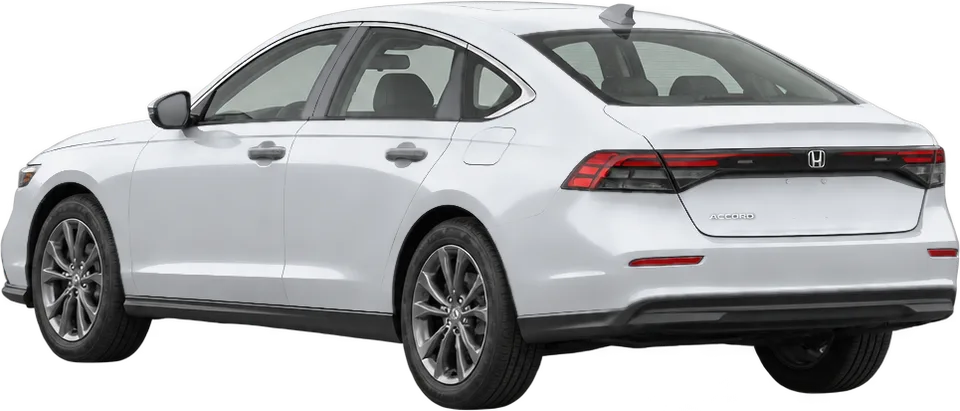 Honda Accord 2026 rear three-quarter view