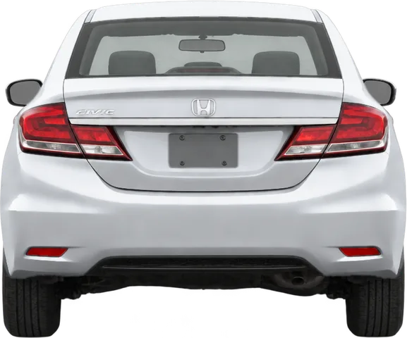 Honda Civic 2015 rear view