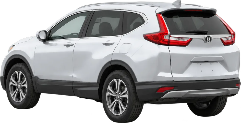 Honda CR-V 2022 rear three-quarter view