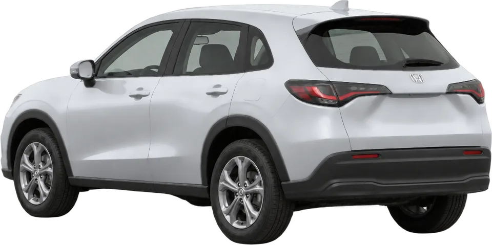 Honda HR-V 2026 rear three-quarter view