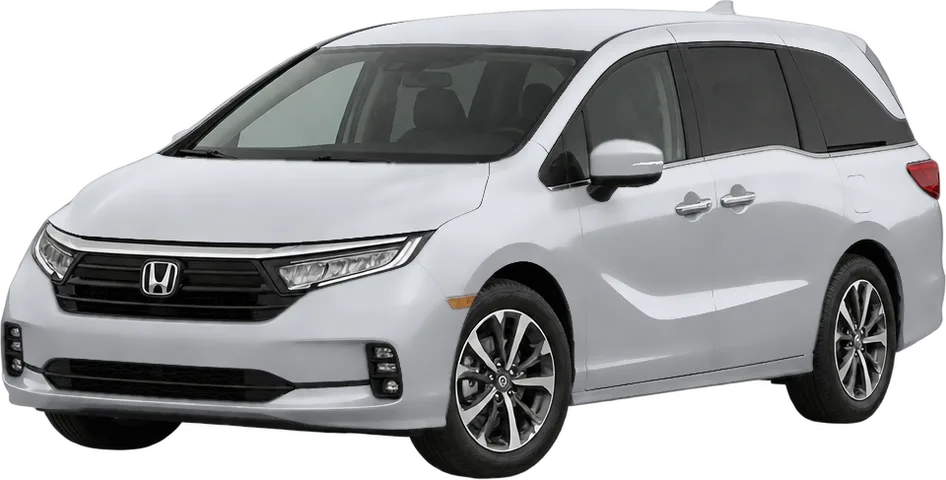 Honda Odyssey 2026 front three-quarter view