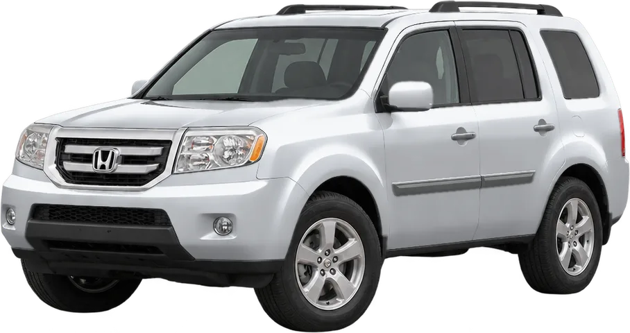 Honda Pilot 2015 front three-quarter view