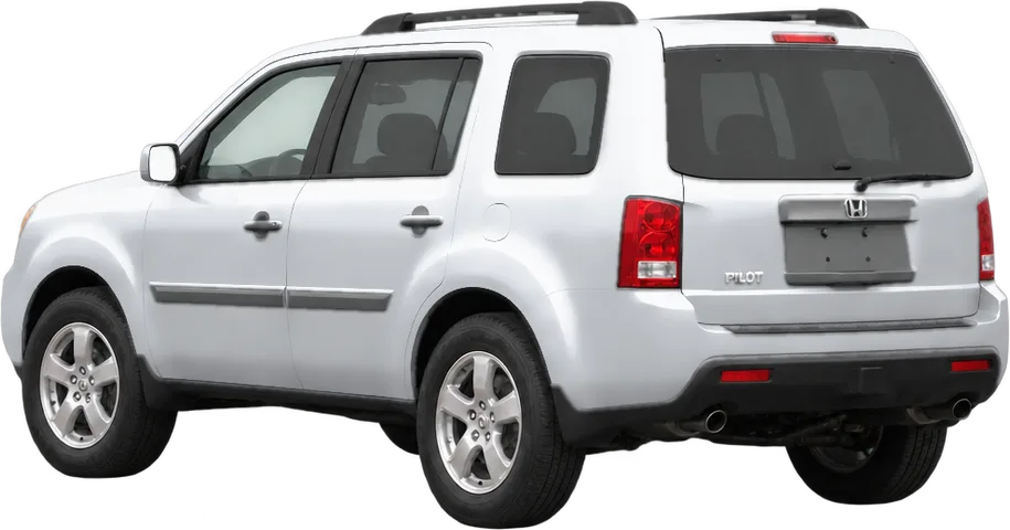 Honda Pilot 2015 rear three-quarter view