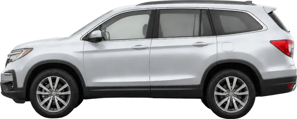 Honda Pilot 2022 side view