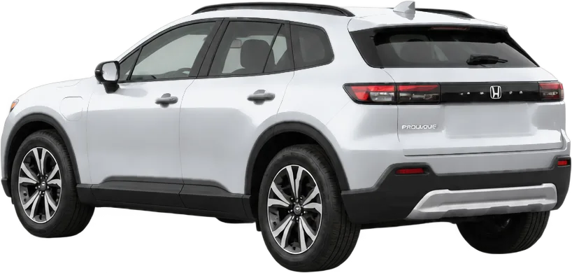 Honda Prologue 2026 rear three-quarter view