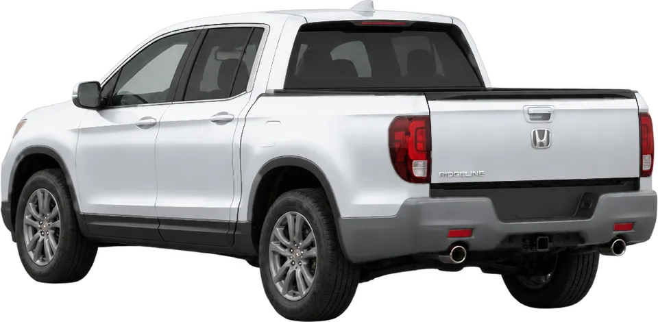 Honda Ridgeline 2026 rear three-quarter view