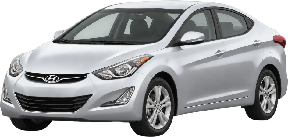 Hyundai Elantra 2016 front three-quarter view