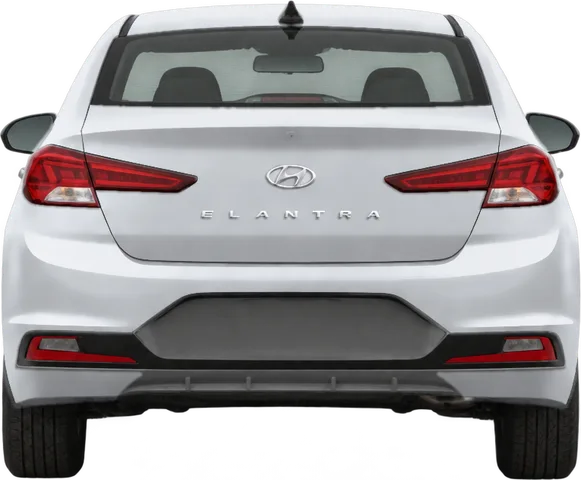 Hyundai Elantra 2020 rear view