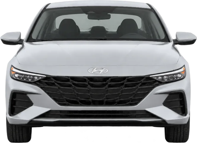 Hyundai Elantra 2026 front view