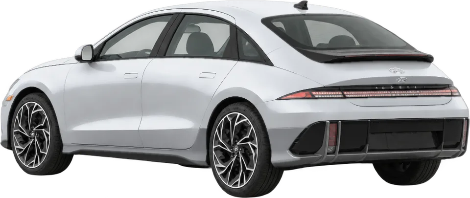 Hyundai Ioniq 6 2026 rear three-quarter view