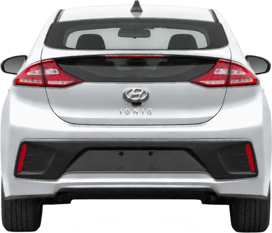 Hyundai Ioniq 2022 rear view