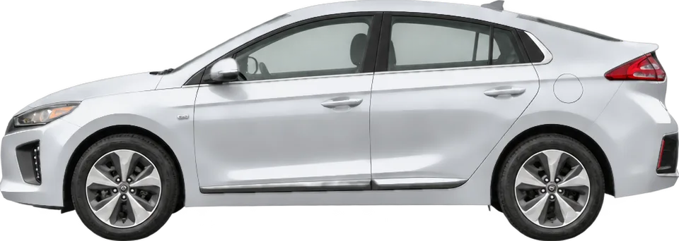 Hyundai Ioniq 2022 side view