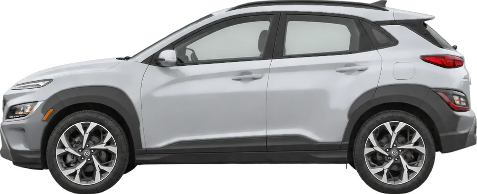 Hyundai Kona 2023 side view