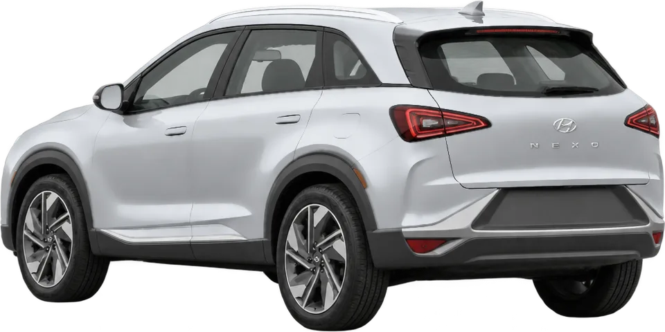 Hyundai Nexo 2026 rear three-quarter view