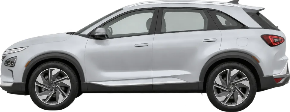 Hyundai Nexo 2026 side view