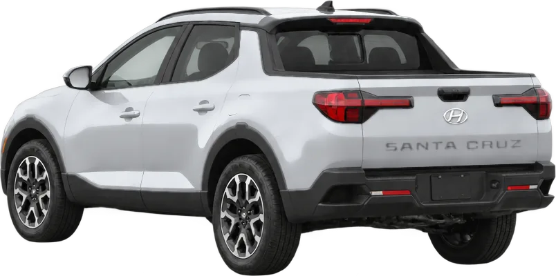 Hyundai Santa Cruz 2026 rear three-quarter view