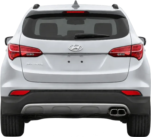 Hyundai Santa Fe 2018 rear view