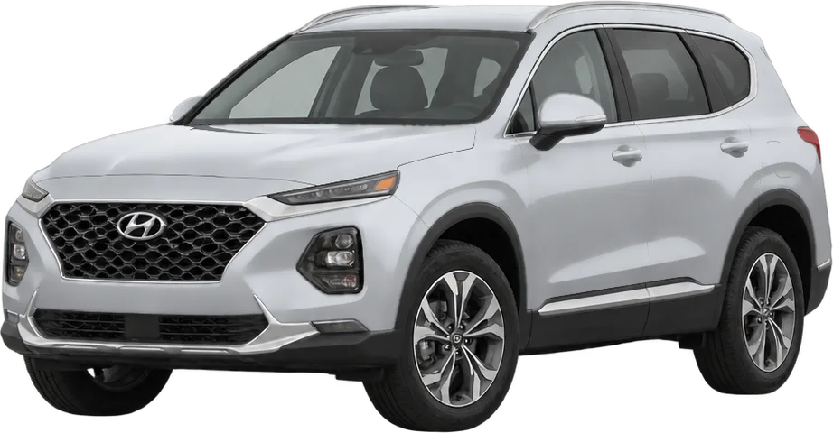 Hyundai Santa Fe 2023 front three-quarter view