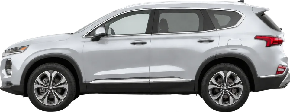 Hyundai Santa Fe 2023 side view