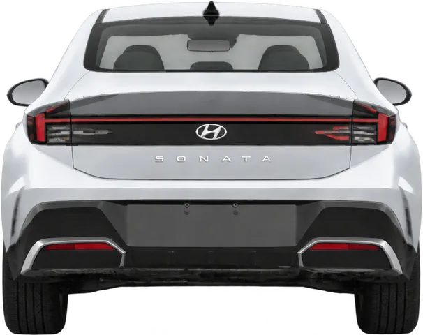 Hyundai Sonata 2026 rear view