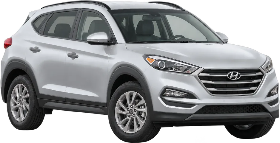 Hyundai Tucson 2021 front three-quarter view