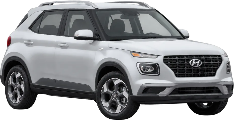 Hyundai Venue 2026 front three-quarter view