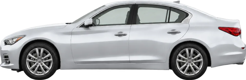 Infiniti Q50 2024 side view