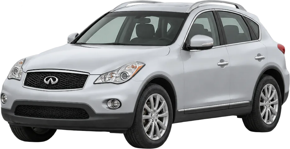 Infiniti QX50 2025 front three-quarter view