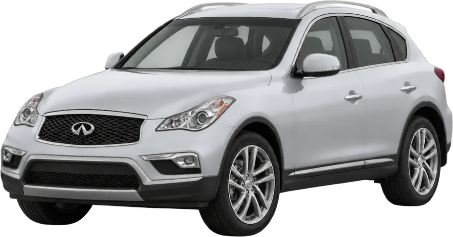 Infiniti QX50 2017 front three-quarter view