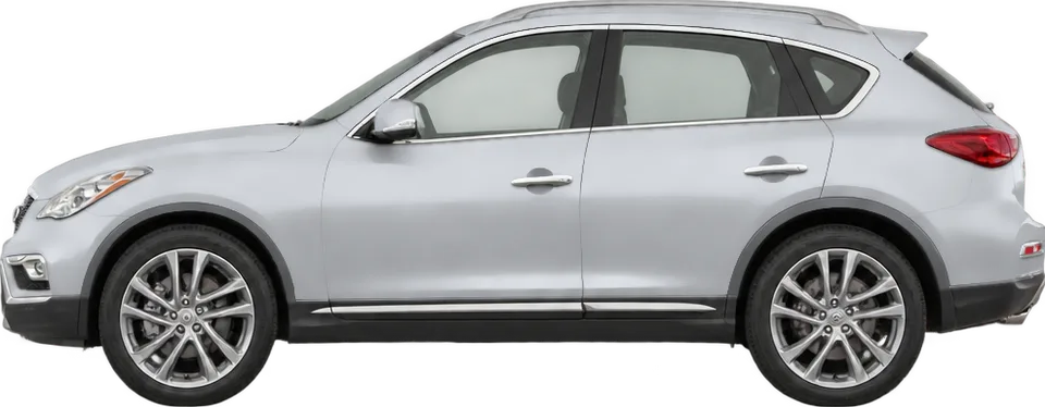 Infiniti QX50 2017 side view