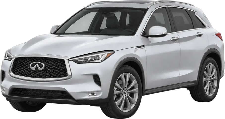 Infiniti QX50 2025 front three-quarter view