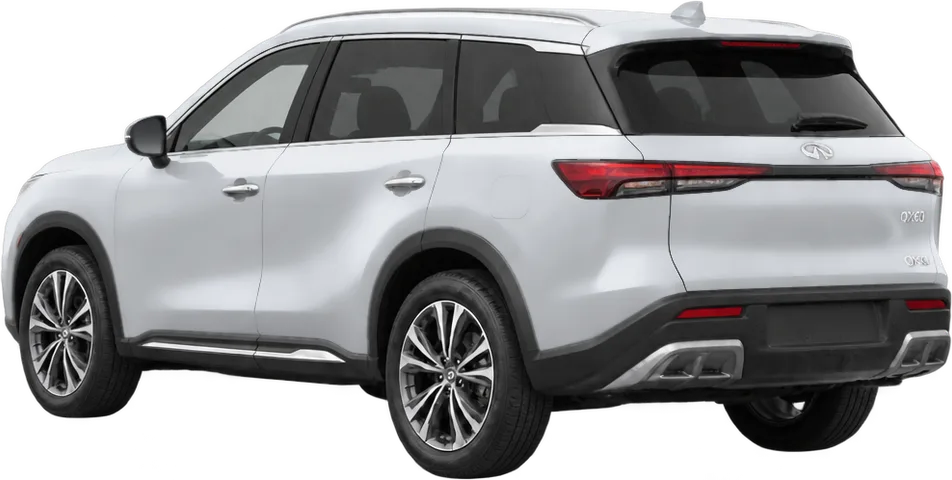Infiniti QX60 2026 rear three-quarter view