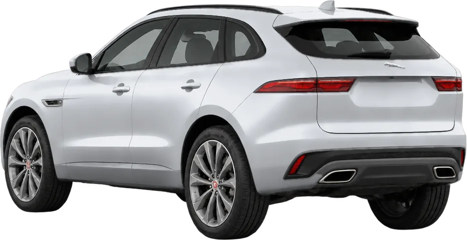 Jaguar F-Pace 2026 rear three-quarter view