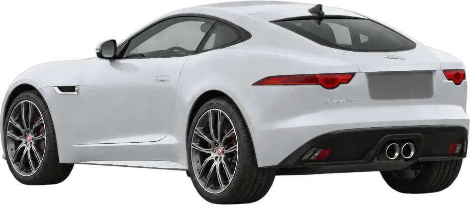 Jaguar F-Type 2024 rear three-quarter view