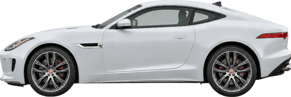 Jaguar F-Type 2024 side view