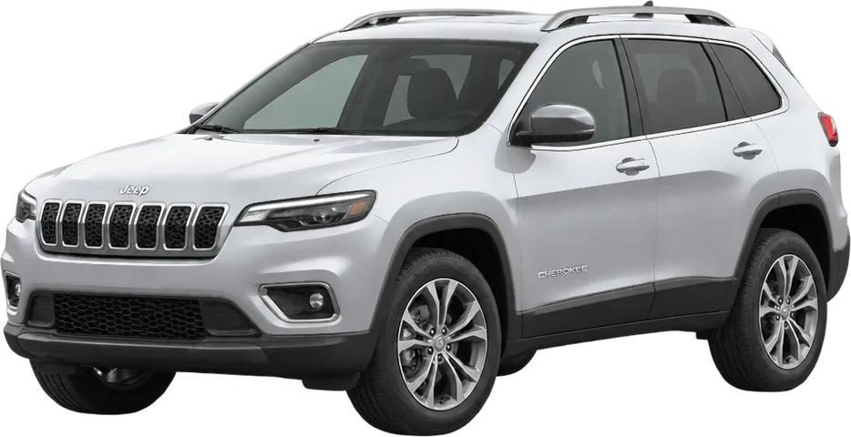 Jeep Cherokee 2026 front three-quarter view