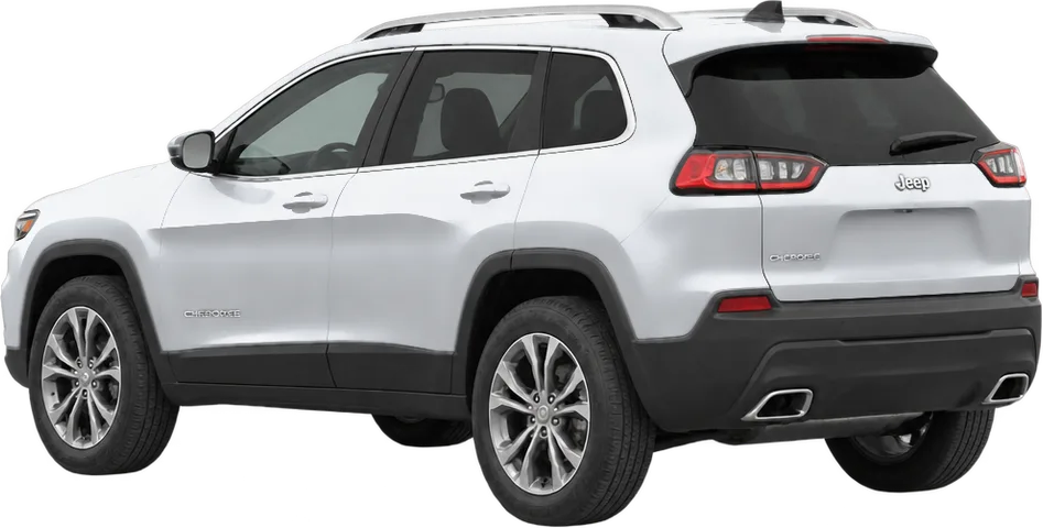 Jeep Cherokee 2026 rear three-quarter view