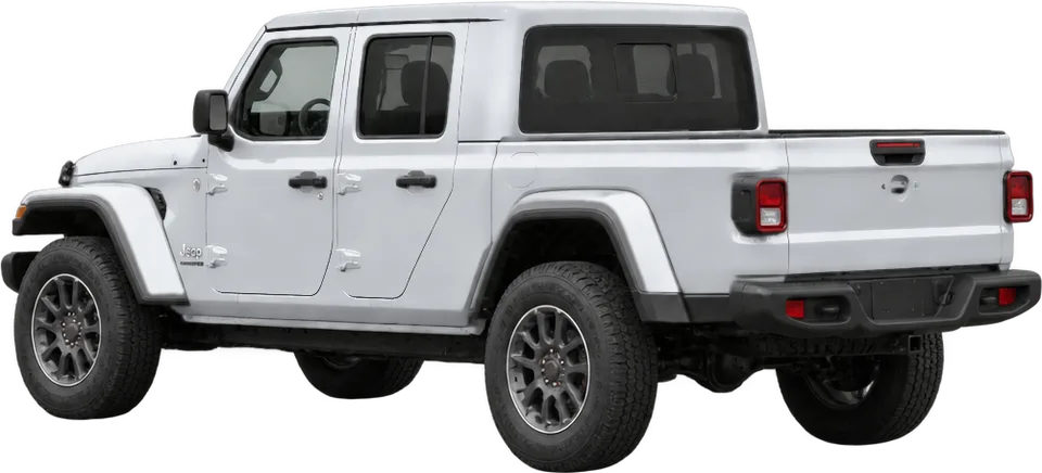 Jeep Gladiator 2026 rear three-quarter view