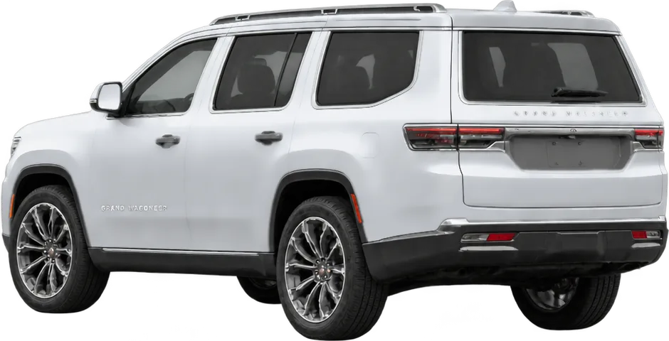 Jeep Grand Wagoneer 2026 rear three-quarter view