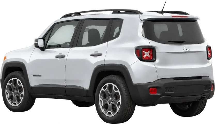 Jeep Renegade 2023 rear three-quarter view