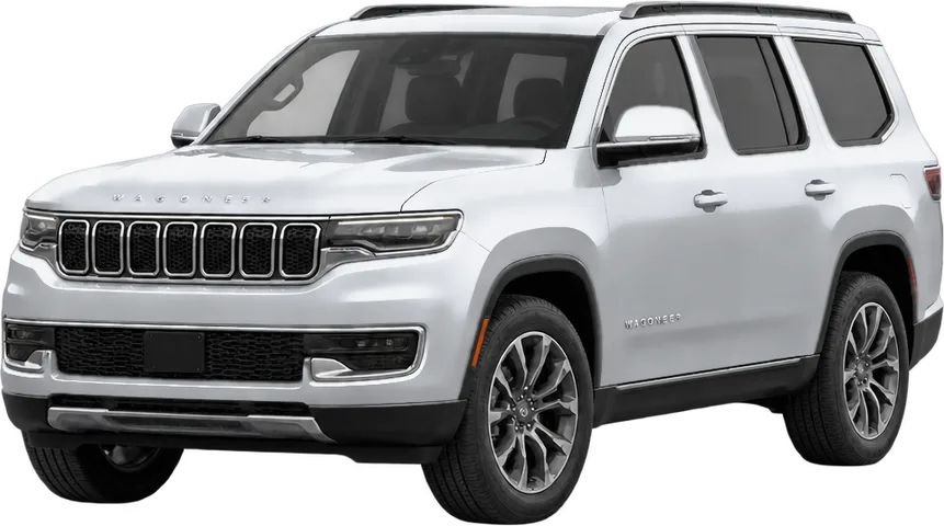 Jeep Wagoneer 2025 front three-quarter view