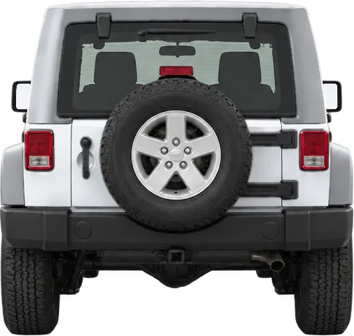 Jeep Wrangler 2017 rear view