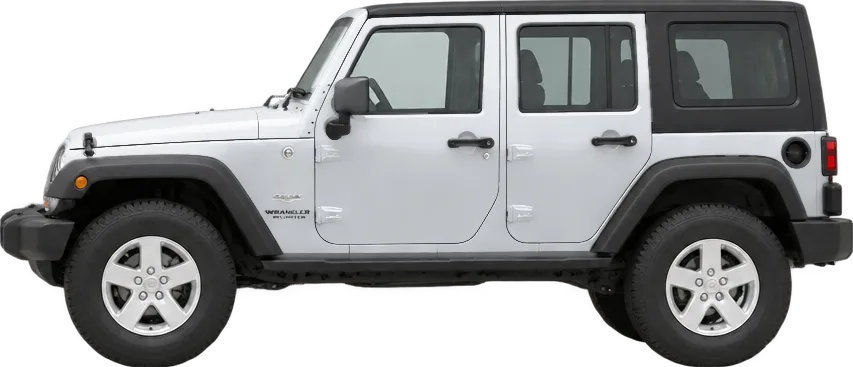 Jeep Wrangler 2017 side view