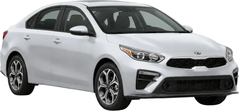 Kia Forte 2024 front three-quarter view