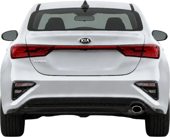 Kia Forte 2024 rear view