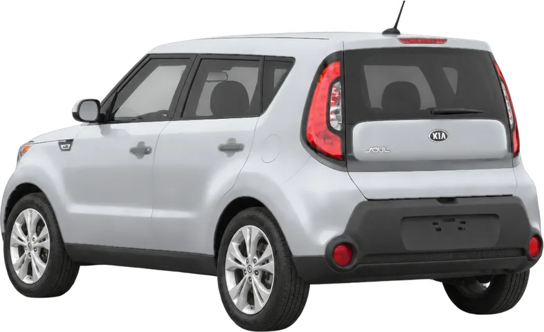 Kia Soul 2025 rear three-quarter view