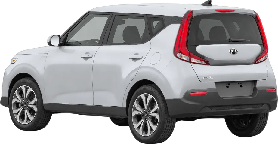 Kia Soul 2025 rear three-quarter view